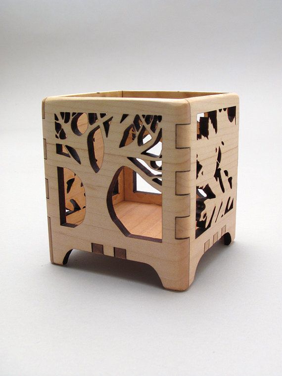 Laser Cut Candle Holder - Technology Education